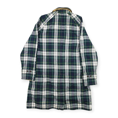 Polo Ralph Lauren Balmacaan Reversible Madras Trench Coat Men's XL