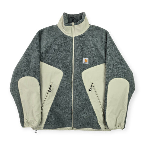 Carhartt WIP Rare Hillock Fleece Jacket Grey Men's Small