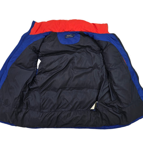 Polo Ralph Lauren RL/150 Down Puffer Gilet Jacket Blue Men's Small