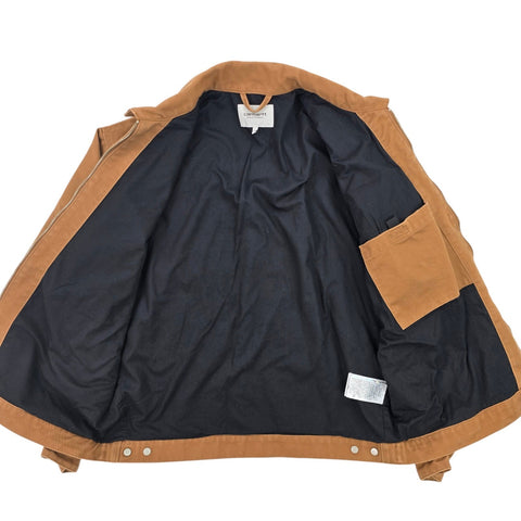 Carhartt WIP OG Detroit Bomber Jacket Brown Men's Large
