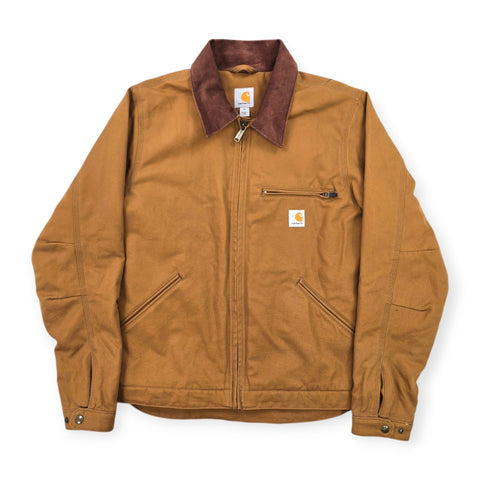 Carhartt Detroit Workwear Blanket Lined Jacket Brown Men's Medium
