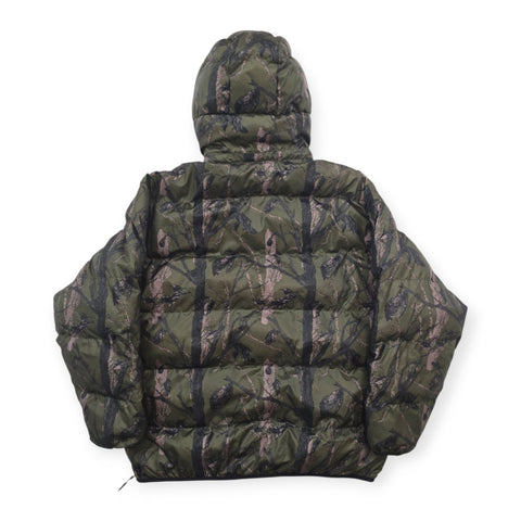 Carhartt WIP Jones Pullover 1/2 Zip Camouflage Puffer Jacket Men's Large