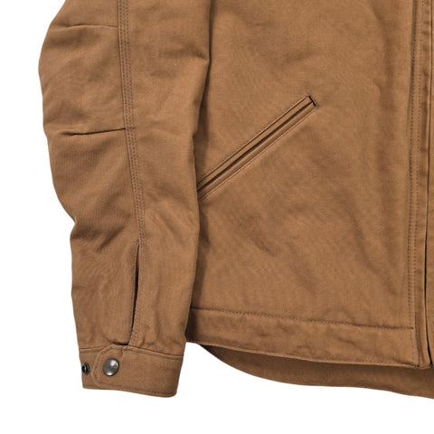 Carhartt Detroit Workwear Blanket Lined Jacket Brown Men's Medium