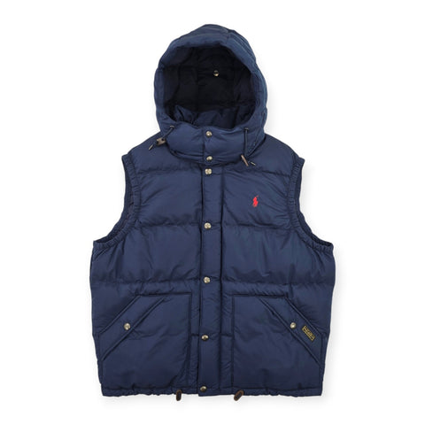 Polo Ralph Lauren Down Puffer Gilet Jacket Blue Men's XL