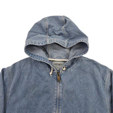 Carhartt WIP Active Denim Jacket Blue Men's Large