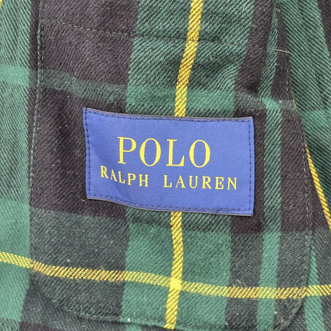 Polo Ralph Lauren Tartan Plaid Single Breast Blazer Jacket Men's Medium