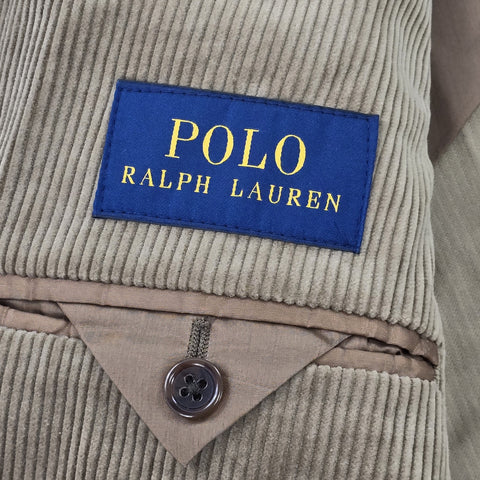 Polo Ralph Lauren Chore Jacket Corduroy Blazer Brown Men's 38R