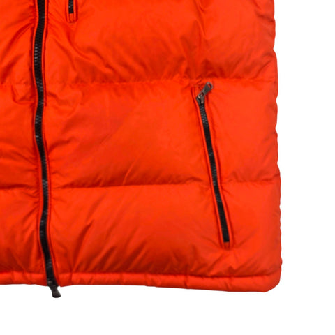 Polo Ralph Lauren El Cap Down Puffer Gilet Jacket Orange Men's Large
