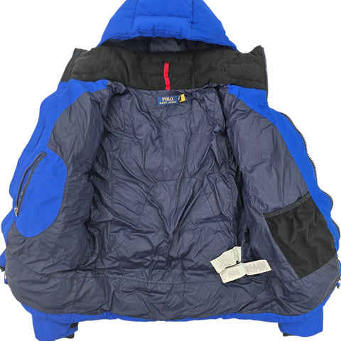 Polo Ralph Lauren Big Pony Tyrol Down Puffer Jacket Blue Men's Small