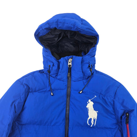 Polo Ralph Lauren Big Pony Tyrol Down Puffer Jacket Blue Men's Small