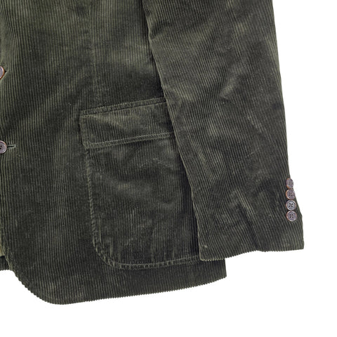 Polo Ralph Lauren Chore Jacket Corduroy Blazer Green Men's 44R