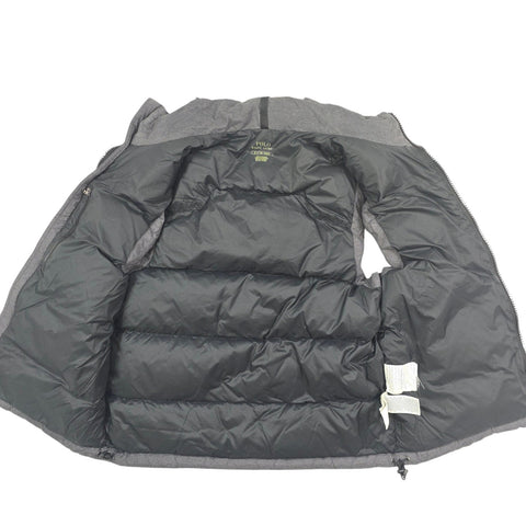 Polo Ralph Lauren Gorham Down Puffer Gilet Jacket Grey Men's Small