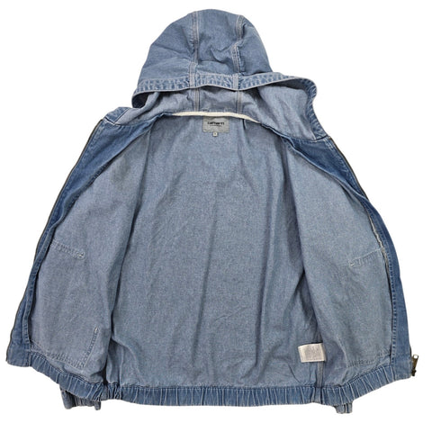 Carhartt WIP Active Denim Jacket Blue Men's Large