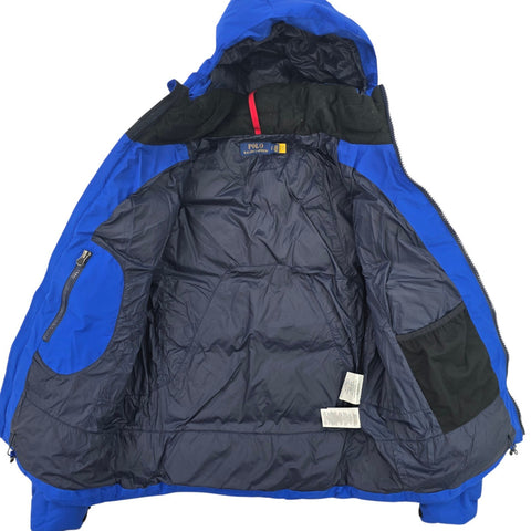 Polo Ralph Lauren Big Pony Tyrol Down Puffer Jacket Blue Men's Small