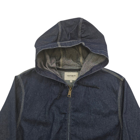 Carhartt WIP Active Denim Jacket Blue Men's Small