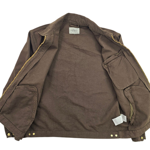 Carhartt WIP Detroit Bomber Jacket Brown Men's XL
