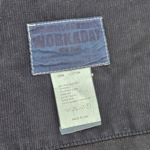 Engineereed Garments Workaday Utility Chore Jacket Navy Blue Men's Small