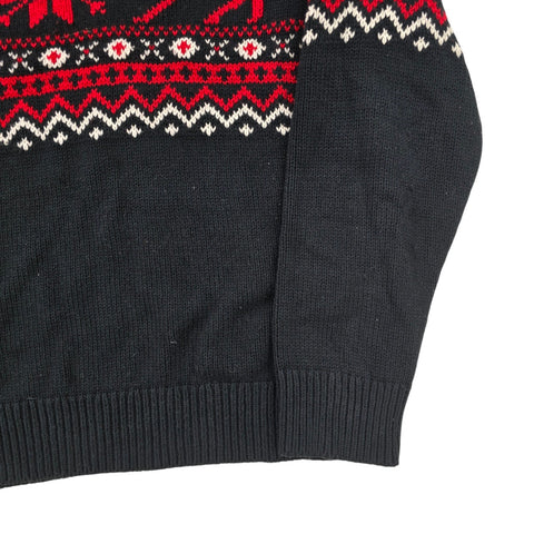 Polo Ralph Lauren Reindeer Nordic Fair Isle Christmas Jumper Men's Large
