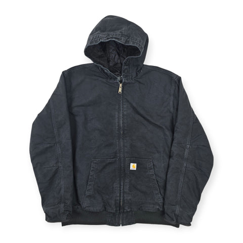 Carhartt Active Workwear Quilt Lined Jacket Black Men's XXL