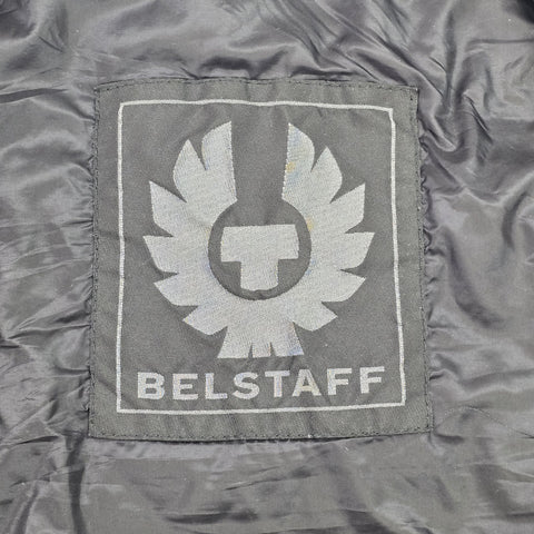 Belstaff Halewood Down Puffer Jacket Purple Men's Size 46 IT