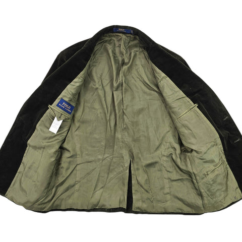 Polo Ralph Lauren Chore Jacket Corduroy Blazer Green Men's 44R