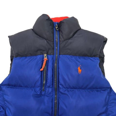 Polo Ralph Lauren RL/150 Down Puffer Gilet Jacket Blue Men's Small