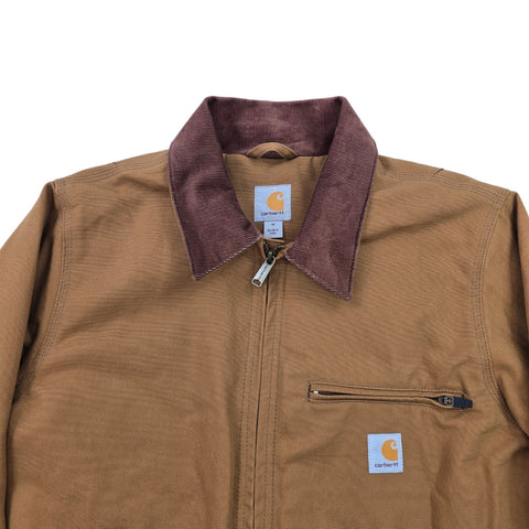 Carhartt Detroit Workwear Blanket Lined Jacket Brown Men's Medium