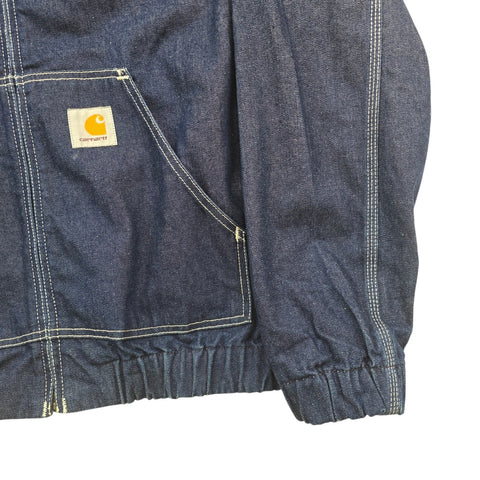 Carhartt WIP Active Denim Jacket Blue Men's Small