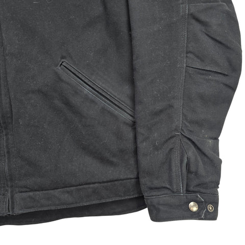 Carhartt Detroit Workwear Blanket Lined Jacket Black Men's XL