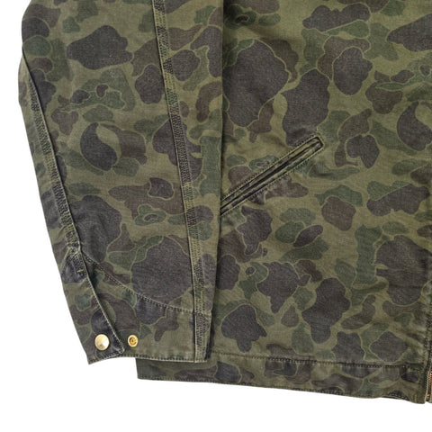 Carhartt WIP Detroit Duck Camo Bomber Jacket Men's XL