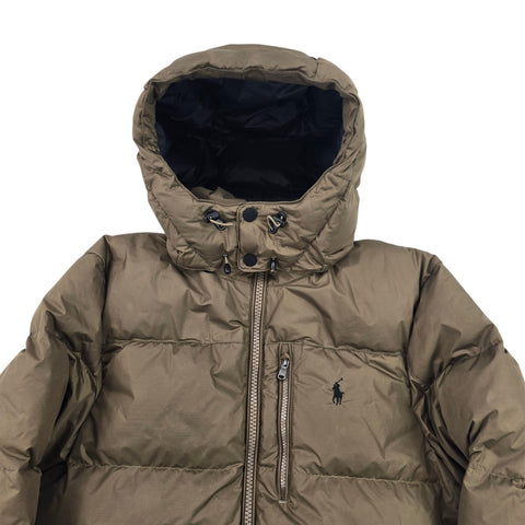 Polo Ralph Lauren El Cap Down Puffer Jacket Brown Men's Small