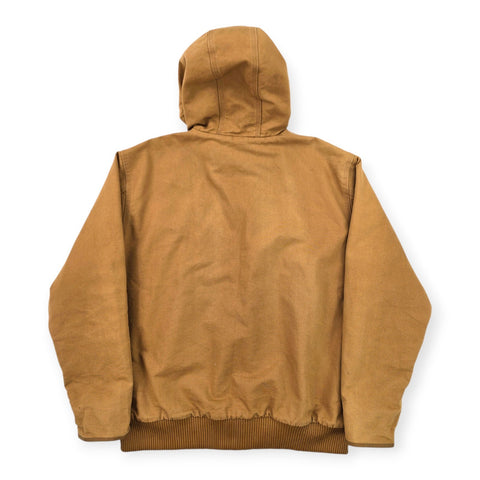 Carhartt Active Y2K Workwear Quilt Lined Jacket Brown Men's XL