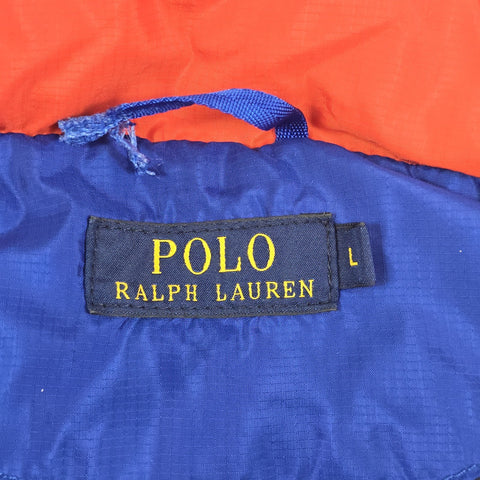 Polo Ralph Lauren RL/150 Down Puffer Gilet Jacket Blue Men's Large