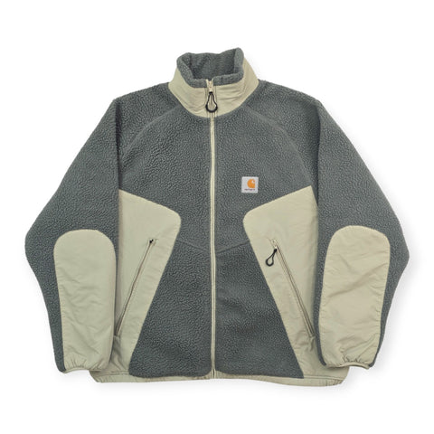 Carhartt WIP Rare Hillock Fleece Jacket Grey Men's Medium