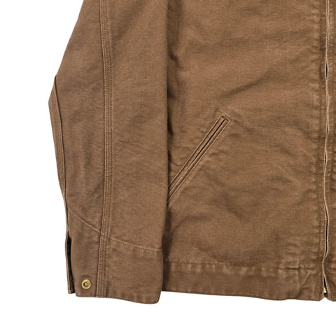 Carhartt WIP Detroit Bomber Jacket Brown Men's Medium