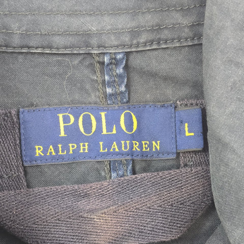 Polo Ralph Lauren Naval Double Breasted Peacoat Blue Men's Large
