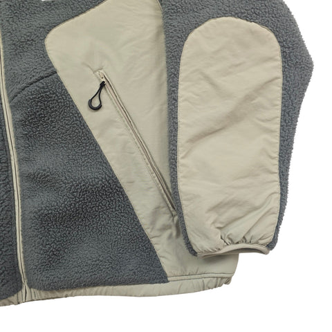 Carhartt WIP Rare Hillock Fleece Jacket Grey Men's Medium