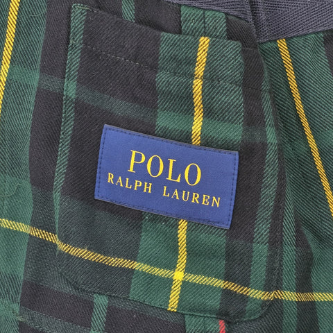 Polo Ralph Lauren Tartan Plaid Single Breast Blazer Men's Large
