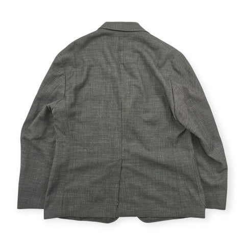 Polo Ralph Lauren Textured Single Breast Blazer Jacket Grey Men's Size 46R