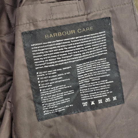 Barbour x Pantone Ashtone Waxed Jacket Brown Men's Medium