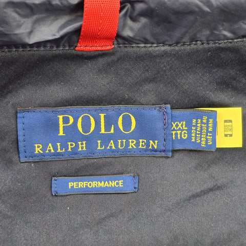 Polo Ralph Lauren Thor Hybrid Soft Shell Puffer Jacket Navy Blue Men's XXL
