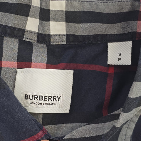 Burberry Nova Check Archive Long Sleeve Shirt Men's Small