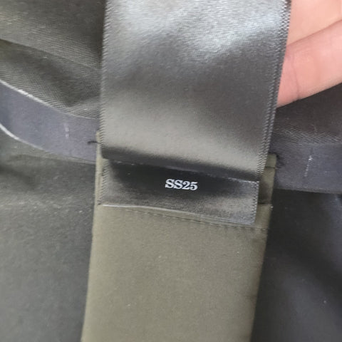 Belstaff Navis Parka Tri-Tech Shell Long Jacket Green Men's Large