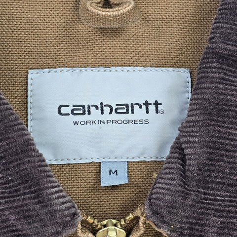 Carhartt WIP Detroit Bomber Jacket Brown Men's Medium