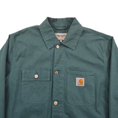 Carhartt WIP Michigan Chore Jacket Blue Men's Large