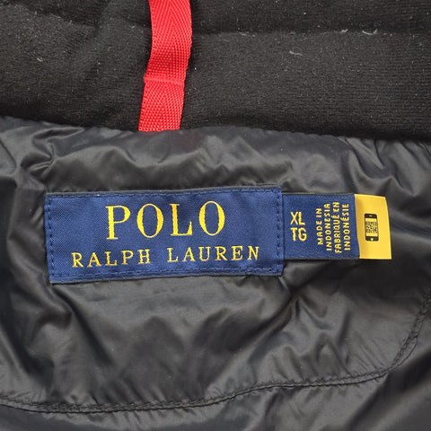 Polo Ralph Lauren Big Pony Tyrol Down Puffer Gilet Jacket Black Men's XL