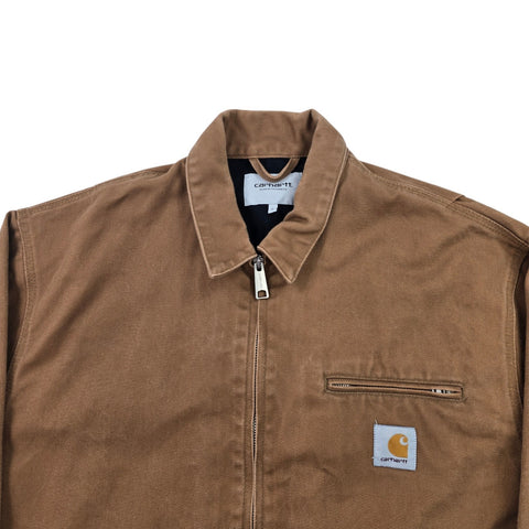 Carhartt WIP OG Detroit Bomber Jacket Brown Men's Large