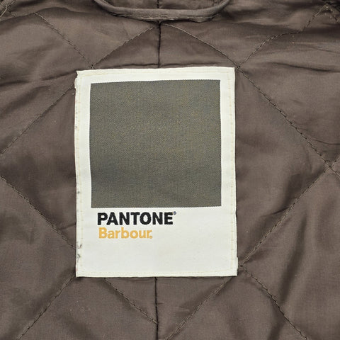 Barbour x Pantone Ashtone Waxed Jacket Brown Men's Medium