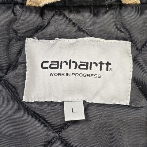 Carhartt WIP Active Quilt Lined Jacket Brown Men's Large