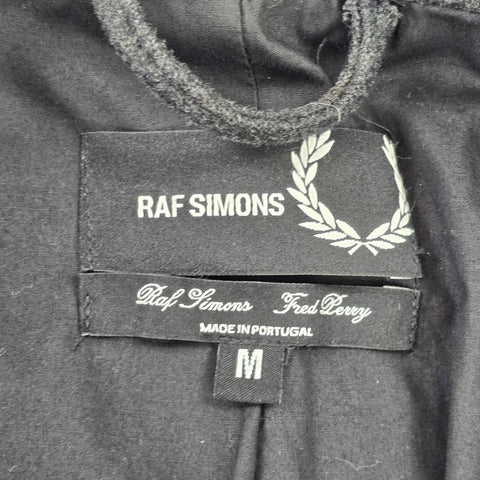 Fred Perry x Raf Simons Checkered Peacoat Grey Men's Medium